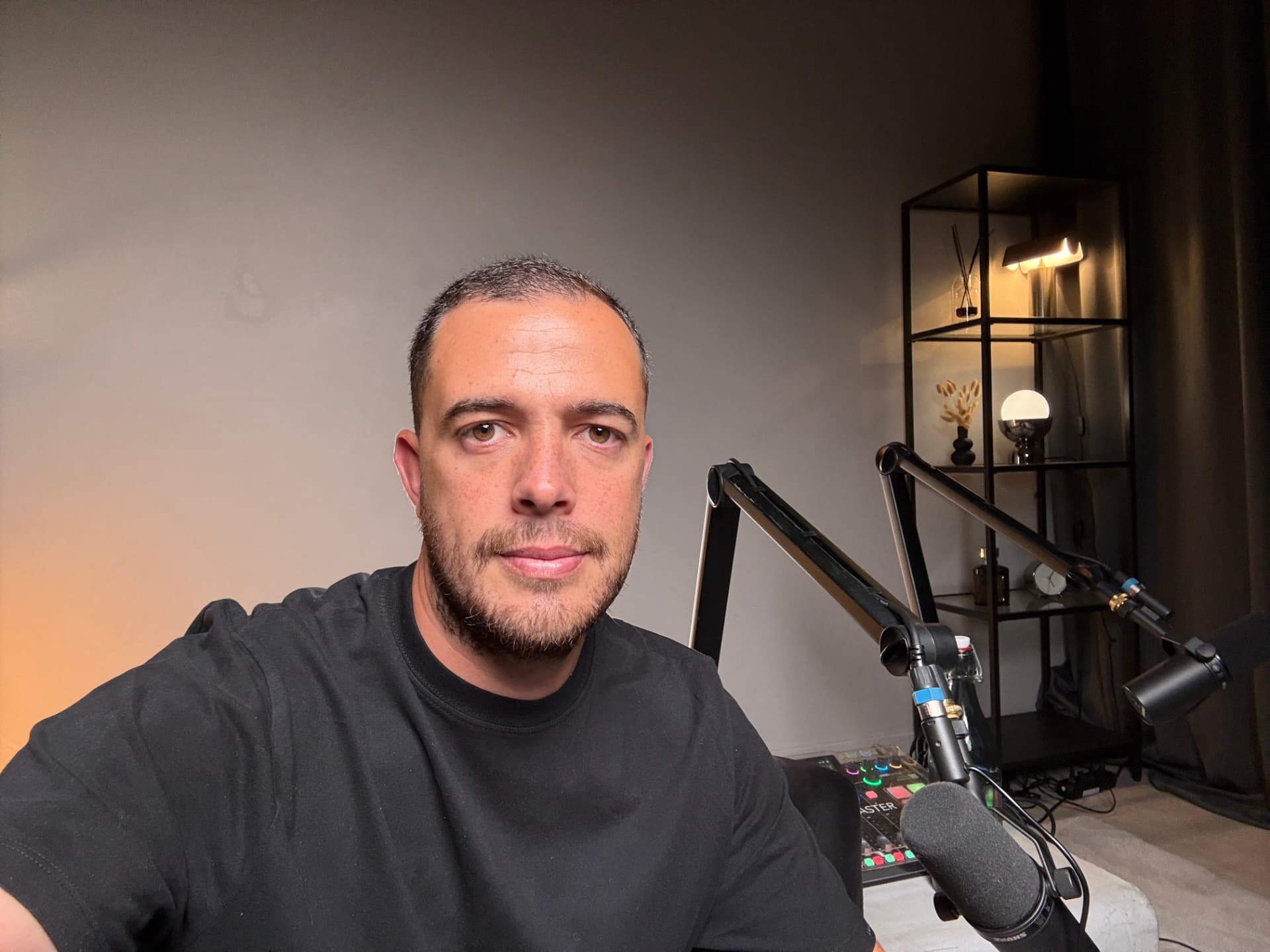 Studio podcast — prise de parole